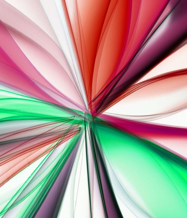 Abstract digital representation of harmony and energy flow